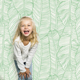 Banana Leaf Peel and Stick Wallpaper